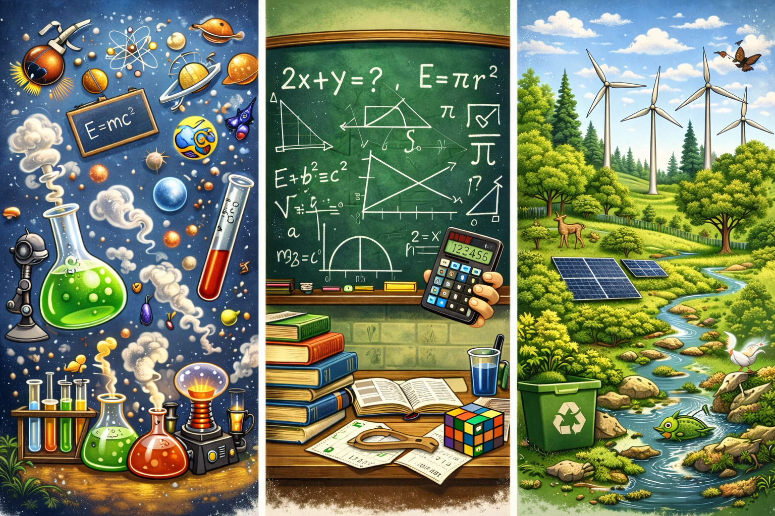 Project Science Maths EVS